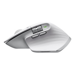 Logitech Mouse | MX MASTER 3S | Wireless | Bluetooth, 2.4GHz | Pale Gray