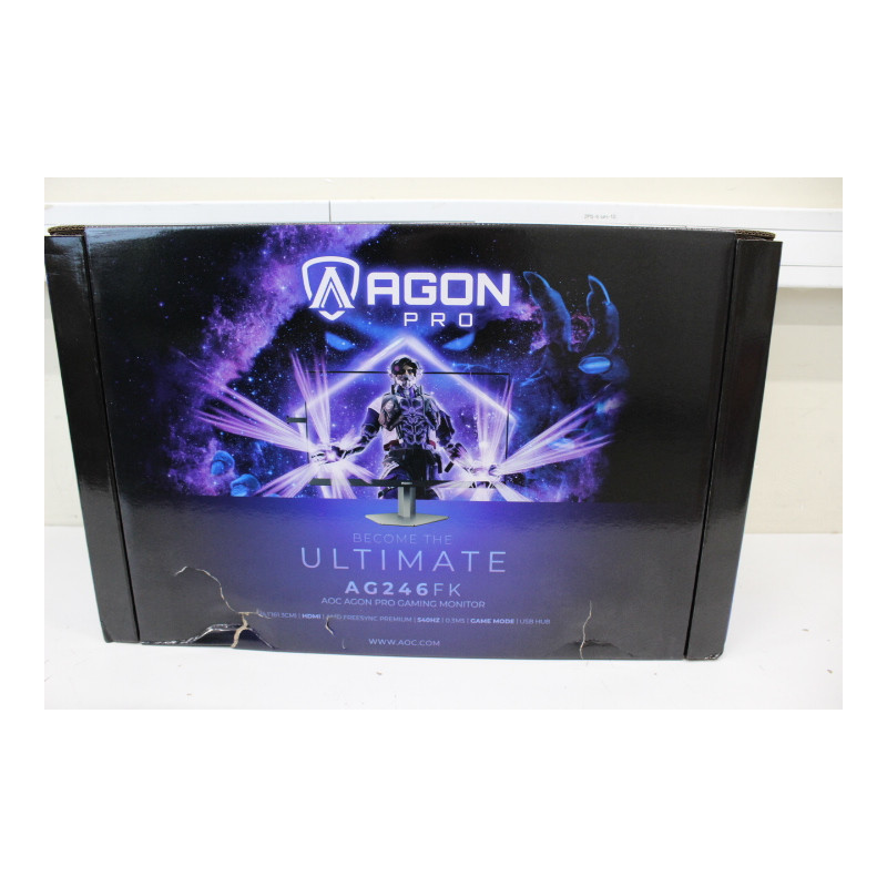 SALE OUT. AOC AG246FK 24 , 1920x1080, 16:9, 400 cd/m , 1ms, HDMI, Displayport | AOC AG246FK | 24.1 " | Ultra-Fast TN eSports | F