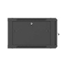 Lanberg Wall mounted installation cabinet 19" 6U 600X600 | WF01-6606-23B | Black