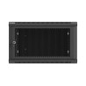 Lanberg Wall mounted installation cabinet 19" 6U 600X600 | WF01-6606-23B | Black