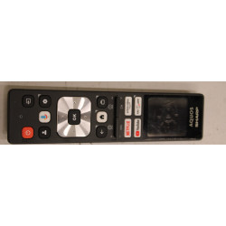 SALE OUT. Sharp 55GR8265E 55" (139cm) 4K Ultra HD QLED Smart Google Frameless TV, 144Hz, Dolby Vision IQ, Dolby Atmos, Harman/Ka