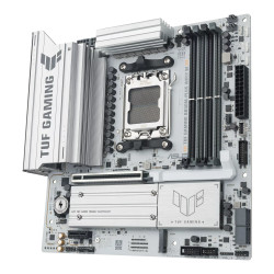 Asus TUF GAMING B850M-PLUS WIFI7 W | Processor family AMD | Processor socket AM5 | DDR5 | Supported hard disk drive interfaces S