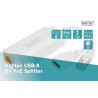 Digitus | USB-A 5V PoE Splitter | DN-95208