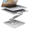 AXAGON Desk Mount | STND-LR stand with 360 rotation for laptops and tablets | Adjustable Height, Angle | 10-17.3 " | Aluminum