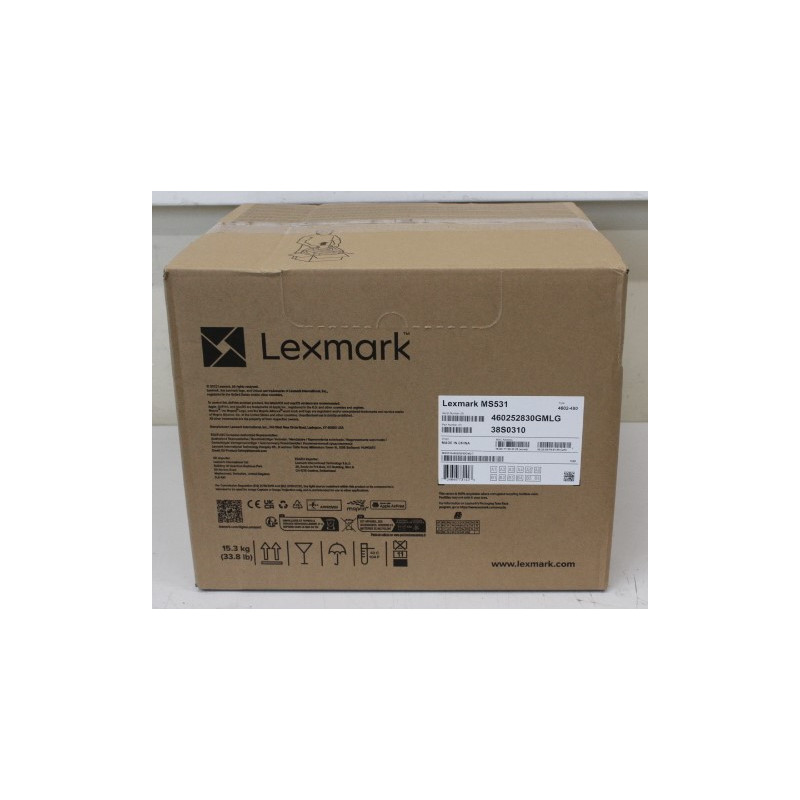 SALE OUT. Lexmark MS531dw Black and White Laser Printer | Lexmark MS531dw | Mono | Laser | Printer | Wi-Fi | DAMAGED PACKAGING A