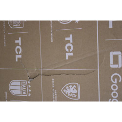 SALE OUT. TCL 75T8C 75" (189 cm) 4K QLED TV with Google TV | TCL 4K QLED TV | 75T8C | 75 | Smart TV | Google TV | Black | DAMAGE