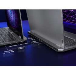 Lenovo LOQ 15IAX9 | Luna Grey | 15.6 " | IPS | FHD | 1920 x 1080 pixels | Intel Core i5 | i5-12450HX | 24 GB | SO-DIMM DDR5 | So