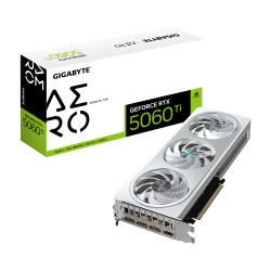Gigabyte GeForce RTX 5060 Ti AERO OC 16G | NVIDIA | 16 GB | GeForce RTX 5060 Ti | GDDR7 | HDMI ports quantity 1 | PCI-E 5.0
