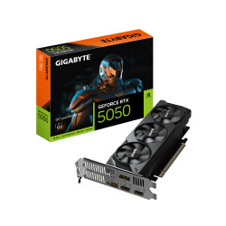 Gigabyte GeForce RTX 5050 OC Low Profile 8G | NVIDIA | 8 GB | GeForce RTX 5050 | GDDR6 | HDMI ports quantity 2 | PCI-E 5.0