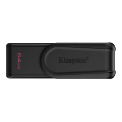 Kingston USB Flash Drive | DataTraveler Exodia S | 64 GB | USB 3.2 Gen 1 | Black