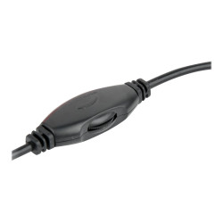 Gembird | MHS-002 Stereo headset | Built-in microphone | 3.5 mm | Black/Red