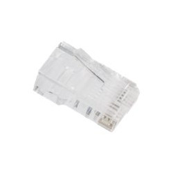 Lanberg | RJ45 CAT.6 UTP Plug 8P8C PASS Through Type, 100 pcs | PLU-6000EZ | Transparent