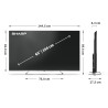 Sharp 4K Ultra HD QLED MiniLED TV | 65JP7265E | 55 | Smart TV | Google TV | UHD
