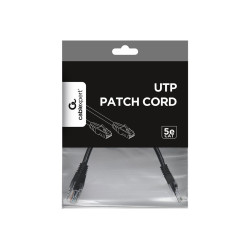 Cablexpert | Patch Cord Cat.5e UTP 0.25m | Black RJ-45 | RJ-45