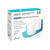 AX3000 Whole Home Mesh Wi-Fi 6 System | Deco X60 (2-pack) | 802.11ax | 2402+574 Mbit/s | 10/100/1000 Mbit/s | Ethernet LAN (RJ-4