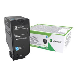 Lexmark Corporate | 74C2SCE | Laser Toner Cartridge | Cyan