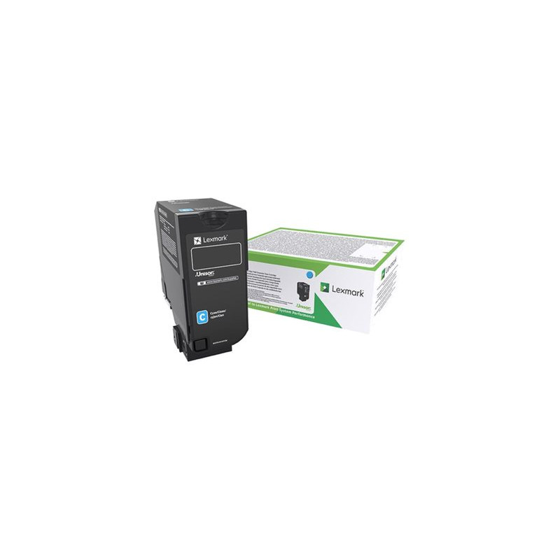 Lexmark Corporate | 74C2SCE | Laser Toner Cartridge | Cyan
