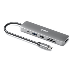 PORT CONNECT Docking Type C 5 in 1 - 1 x 4K HDMI - PD 100W - Retail BtoC Only | PORT CONNECT