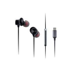 Panasonic Earphones | RP-TCM225DEK | Wired | In-Ear | Microphone | Black