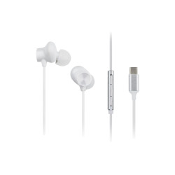 Panasonic Earphones | RP-TCM225DEW | Wired | In-Ear | Microphone | White