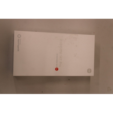 SALE OUT. Xiaomi 14T Pro (Titan Black) DS 6.67 AMOLED 1220x2712/3.4GHz&2.0GHz/512GB/12GB RAM/Android 14/WiFi,BT/5G,MZB0HJCEU | X