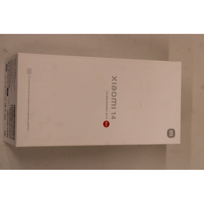 SALE OUT. | Xiaomi | 14 | Black | 6.36 " | LTPO OLED | 1200 x 2670 pixels | Qualcomm | Internal RAM 12 GB | 512 GB | Dual SIM | 