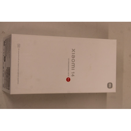 SALE OUT. | Xiaomi | 14 | Black | 6.36 " | LTPO OLED | 1200 x 2670 pixels | Qualcomm | Internal RAM 12 GB | 512 GB | Dual SIM | 