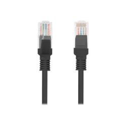 Lanberg | Patchcord CAT.5E UTP | PCU5-10CC-1000-BK | 10 m | Black