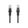 Lanberg | Patchcord CAT.5E UTP | PCU5-10CC-1000-BK | 10 m | Black