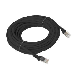 Lanberg | Patchcord CAT.5E UTP | PCU5-10CC-1000-BK | 10 m | Black