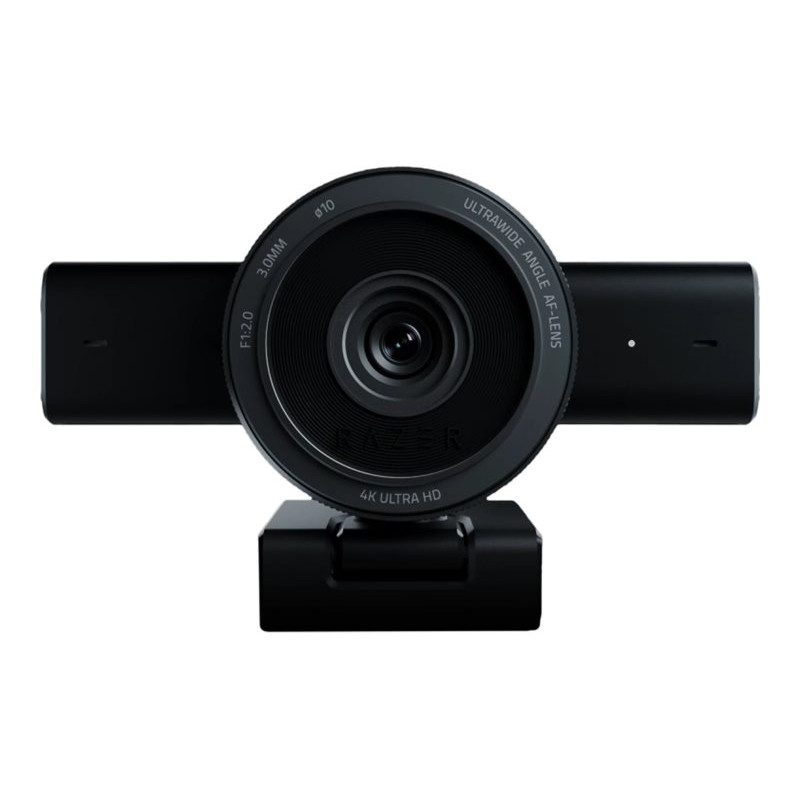 Razer | Webcam | Kiyo V2 | MJPEG up to 4K 30 FPS, 1080p 60 FPS, YUY2 up to 4K 15 FPS, 1080p 60 FPS, NV12 up to 4K 20 FPS, 1080p 