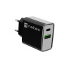 Natec Ribera USB Charger, 1xUSB-A, 1x USBD-C, 200 W | NUC-2062