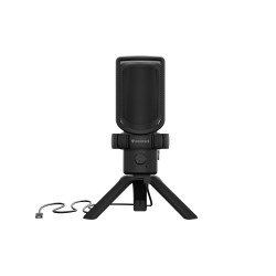 Natec | Microphone | GENESIS Radium 250 | Built-in microphone | Wired | Black