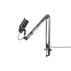 Natec | Microphone | GENESIS Radium 251 | Built-in microphone | USB Type-C | Black