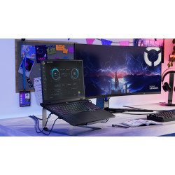 Lenovo Legion 5 15IRX10 | Eclipse Black | 15.1 " | OLED | WQXGA | 2560 x 1600 pixels | Glossy | Intel Core i7 | i7-14700HX | 32 