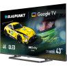 Blaupunkt QLED TV | 43QBG6000S | 43 | Smart TV | Google TV | Black