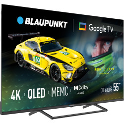 Blaupunkt QLED TV | 55QBG6000S | 55 | Smart TV | Google TV | Black