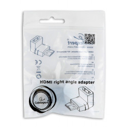 Cablexpert HDMI right angle adapter, 90 downwards | Cablexpert