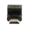 Cablexpert HDMI right angle adapter, 90 downwards | Cablexpert