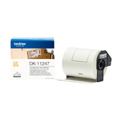 Brother | DK-11247 | Black on White | 180 labels per roll | 10.3 x 16.4 cm