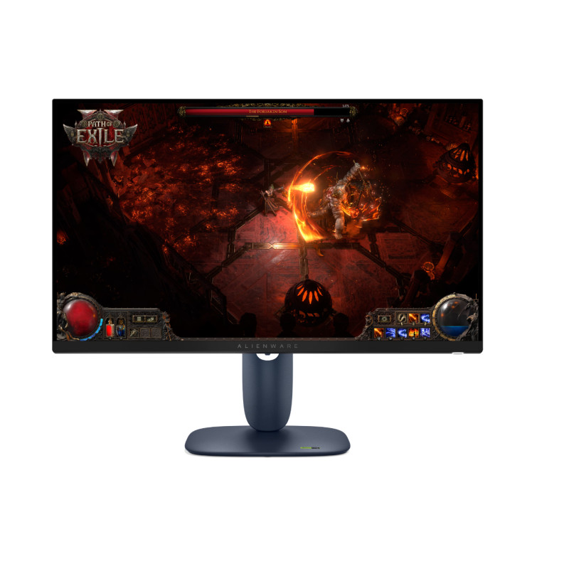 Dell | Alienware AW2725DM | 27 " | Fast IPS | WQHD | 16:9 | 180 Hz | 1 ms | 2560 x 1440 pixels | 400 cd/m | HDMI ports quantity 