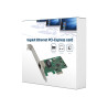 Gembird Gigabit Ethernet PCI-Express card, Realtek chipset | Gembird
