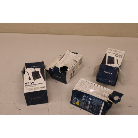 SALE OUT. Cablexpert NPA-AC-PDQC65-01 65 W PowerDelivery GaN USB Type-C fast charger, black | Cablexpert 65 W PowerDelivery GaN 