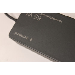 SALE OUT. Cablexpert NPA-AC-PDQC65-01 65 W PowerDelivery GaN USB Type-C fast charger, black | Cablexpert 65 W PowerDelivery GaN 