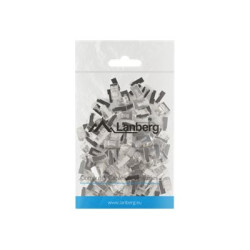 Lanberg | RJ45 Cat. 5/5e FTP Plug 8P8C, 100 pcs | Transparent