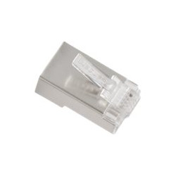 Lanberg | RJ45 Cat. 5/5e FTP Plug 8P8C, 100 pcs | Transparent