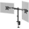 Goobay Dual Monitor Mount Flex | Swivel, Tilt, Rotation | 17-32 " | Maximum weight (capacity) 8 kg | Black