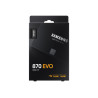Samsung | SSD | 870 EVO | 500 GB | SSD form factor 2.5" | Solid-state drive interface SATA III | Read speed 560 MB/s | Write spe