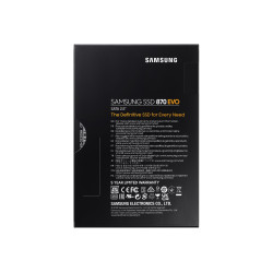 Samsung | SSD | 870 EVO | 500 GB | SSD form factor 2.5" | Solid-state drive interface SATA III | Read speed 560 MB/s | Write spe