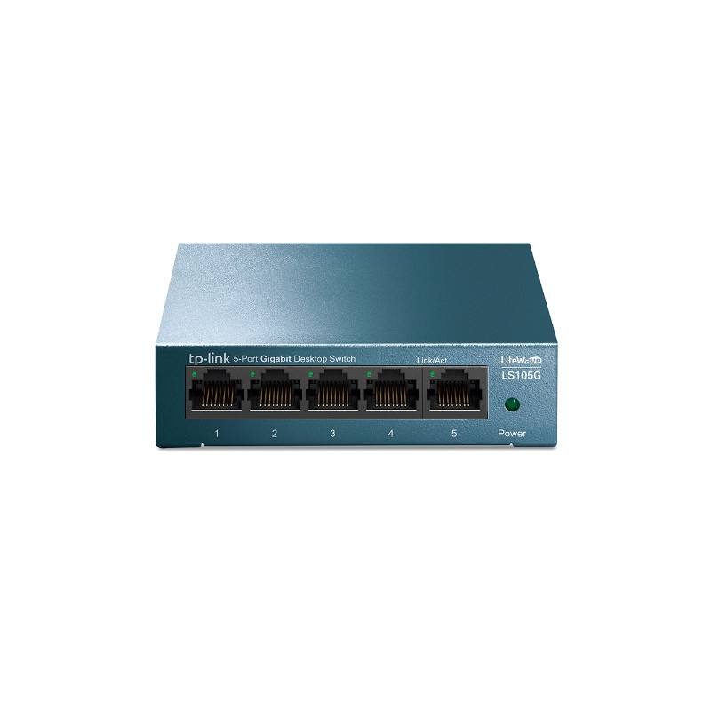 TP-LINK | Desktop Network Switch | LS105G | Unmanaged | Desktop | Power supply type External